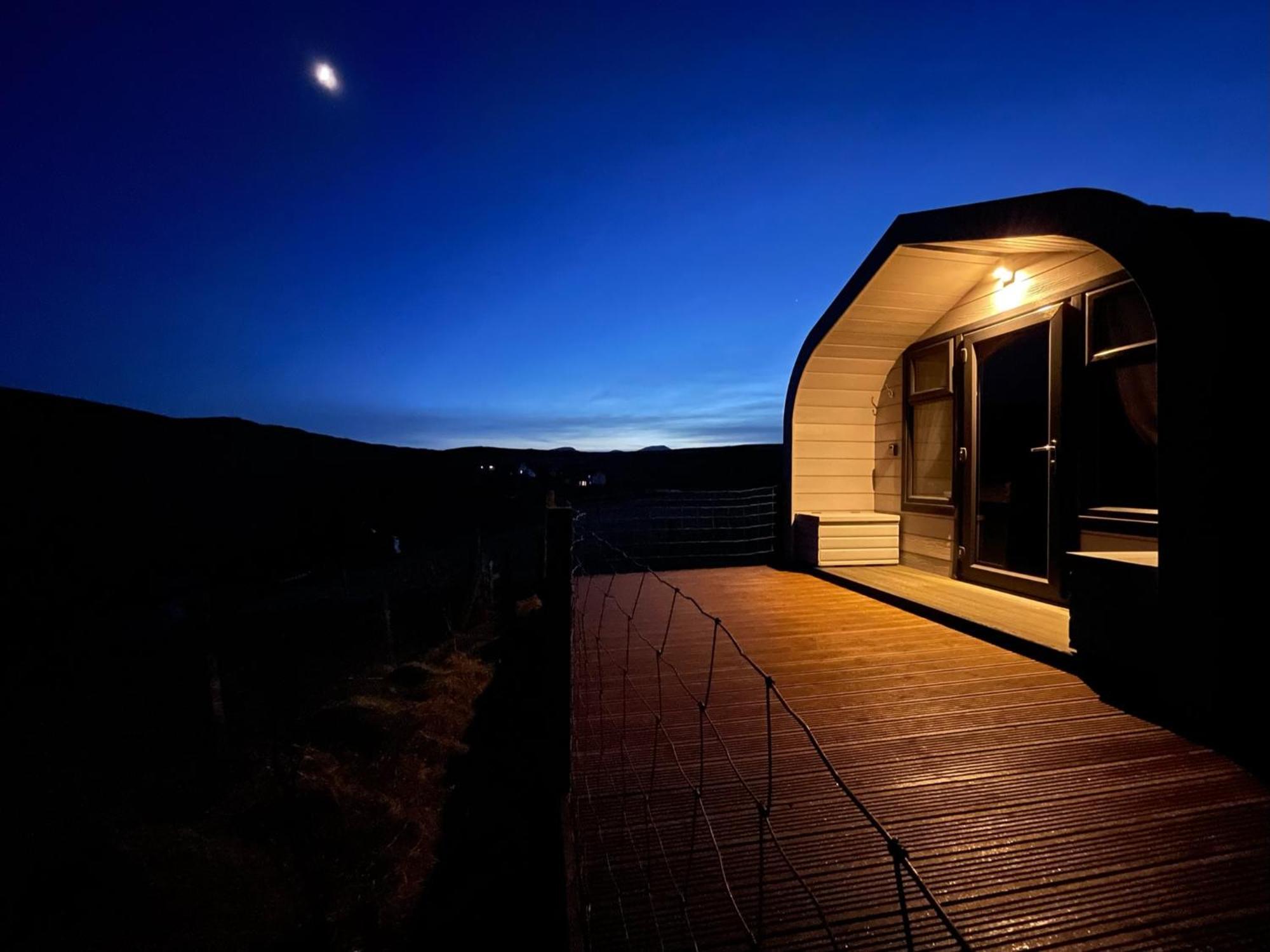Aird Uig Seapods - Isle Of Lewis - Luxury En-Suite Pods On The Edge Of The Atlantic Ocean المظهر الخارجي الصورة