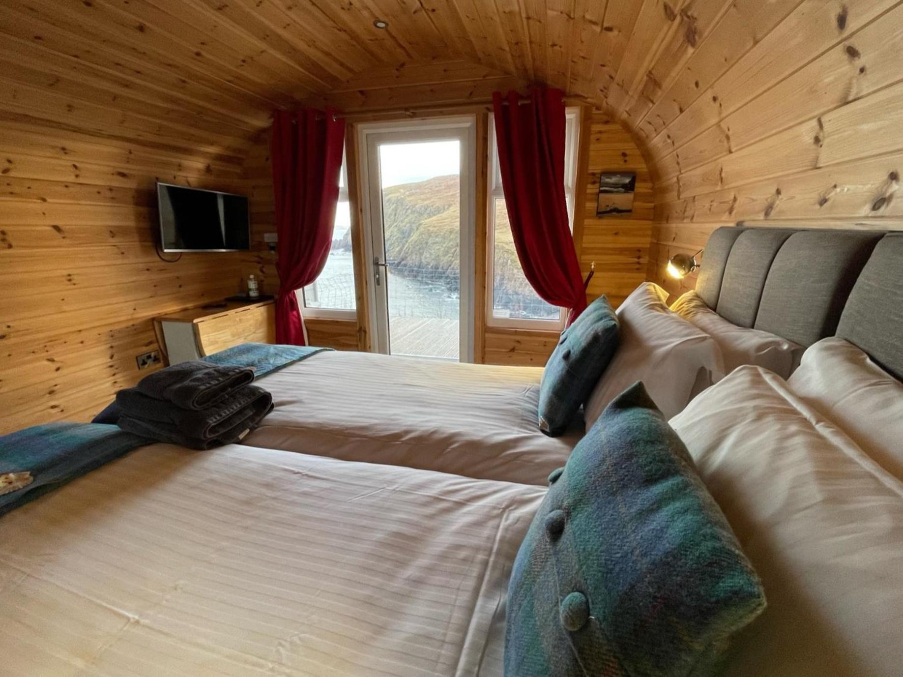 Aird Uig Seapods - Isle Of Lewis - Luxury En-Suite Pods On The Edge Of The Atlantic Ocean المظهر الخارجي الصورة