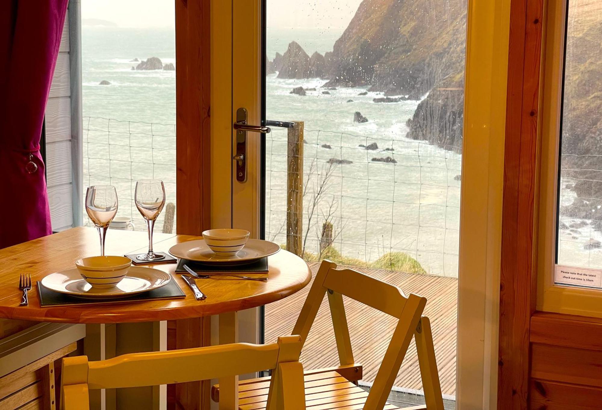 Aird Uig Seapods - Isle Of Lewis - Luxury En-Suite Pods On The Edge Of The Atlantic Ocean المظهر الخارجي الصورة