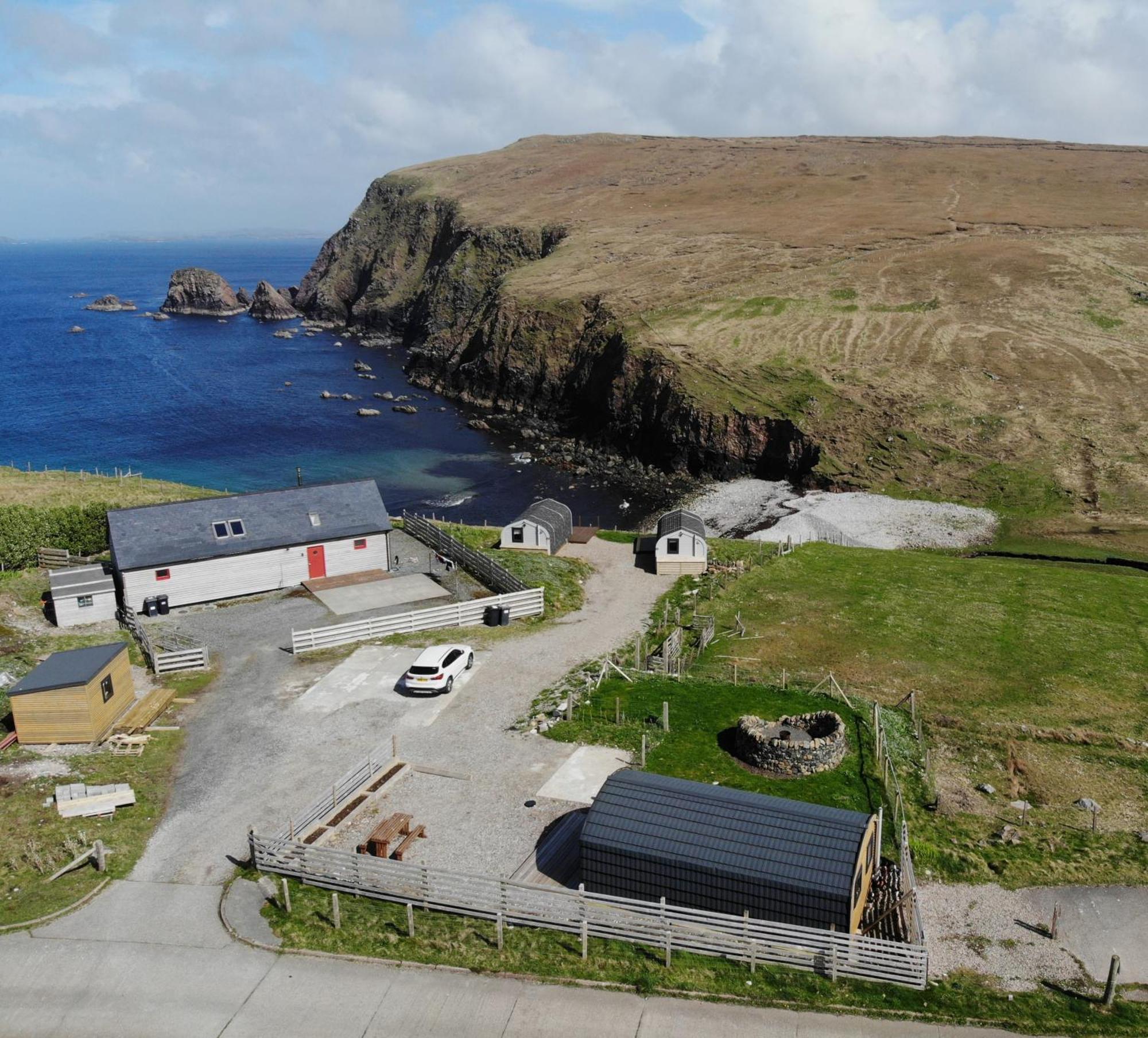 Aird Uig Seapods - Isle Of Lewis - Luxury En-Suite Pods On The Edge Of The Atlantic Ocean المظهر الخارجي الصورة