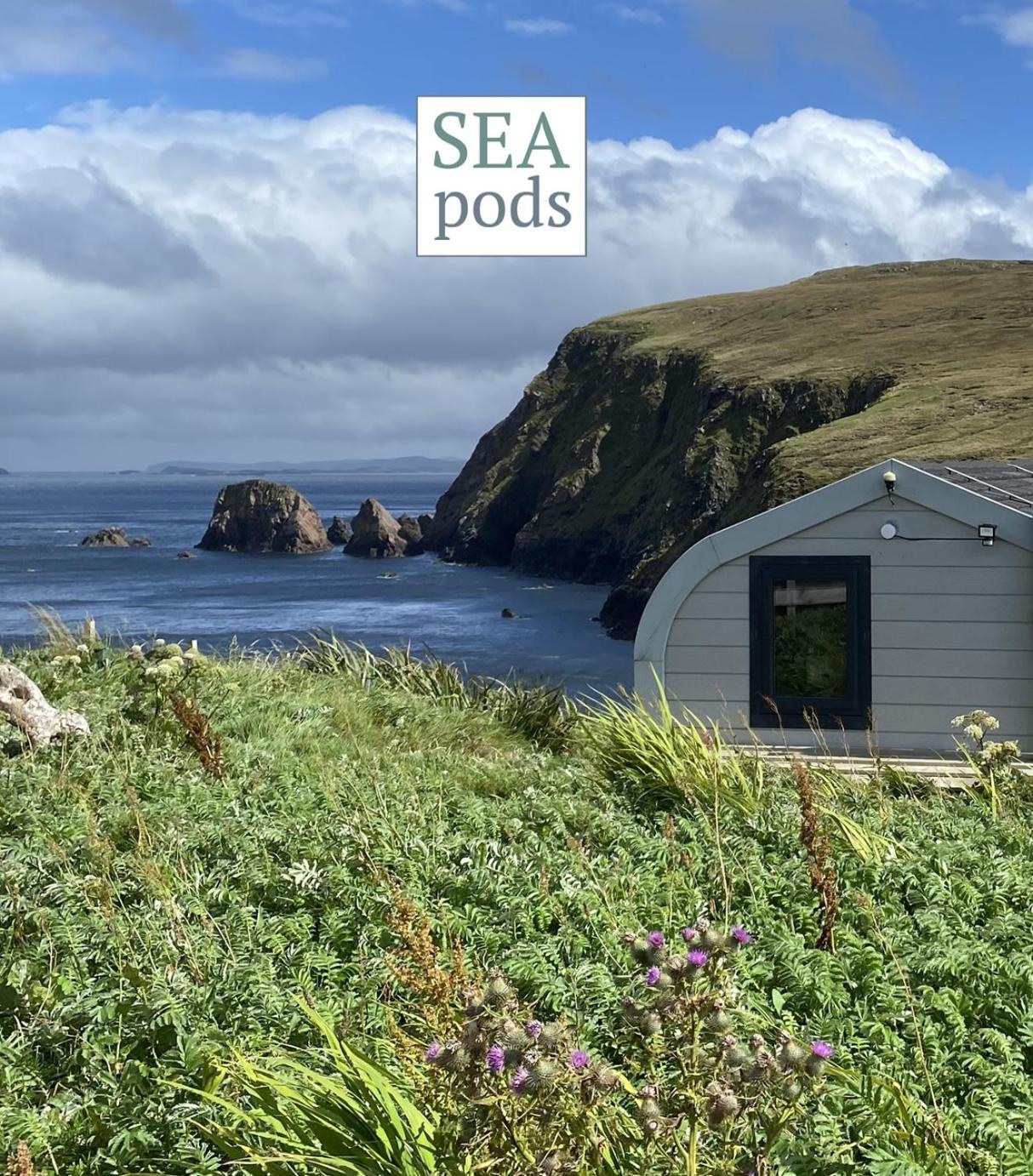 Aird Uig Seapods - Isle Of Lewis - Luxury En-Suite Pods On The Edge Of The Atlantic Ocean المظهر الخارجي الصورة