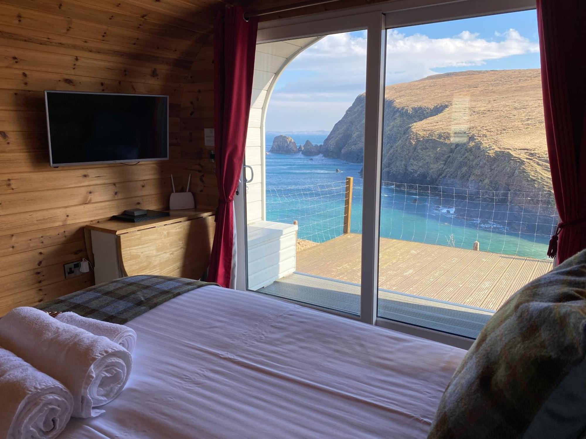 Aird Uig Seapods - Isle Of Lewis - Luxury En-Suite Pods On The Edge Of The Atlantic Ocean المظهر الخارجي الصورة